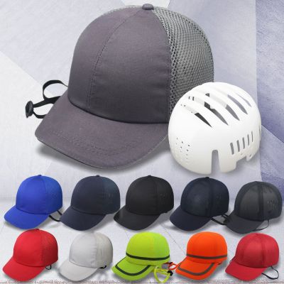 ประกันแรงงานป้องกันการทุบในสถานที่ทำงานความปลอดภัยหมวกผ้าป้องกันไฟเบสบอลหมวกคนงานช่างเชื่อม .