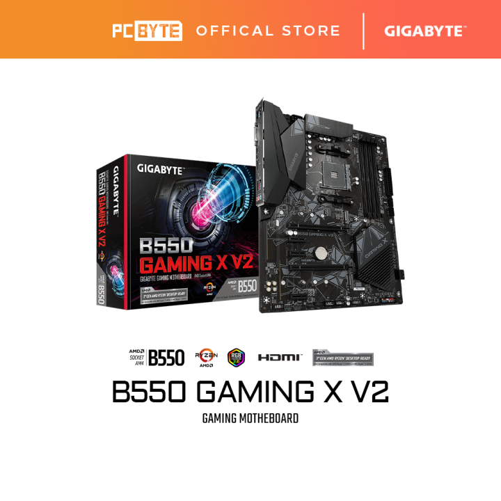 Gigabyte B550 Gaming X V2 AM4 ATX Motherboard Lazada