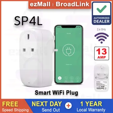 BroadLink Smart Plug Mini, Smart Wi-Fi Timer Outlet Socket Works