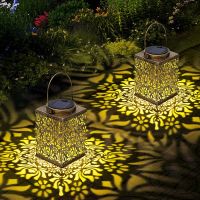 Light Pathway Solar Lights Outdoor with Handle Garden Lighting Led Decor Solar Garden Lantern