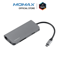 อุปกรณ์เชื่อมต่อ Momax รุ่น One Link 8 in 1 USB C PD Hub by Vgadz