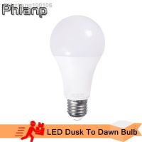 LED Dusk To Dawn Bulb 12W 9W 7W 5W E27 Light Sensor Outdoor Light AC85-265V Day Night Light Auto ON OFF LED Smart night Lamp