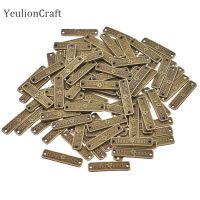 Chzimade 100Pcs/lot Vintage Metal Alloy Handmade Labels Tags Hand Made Sewing Labels For Clothes Diy Sewing Materials Labels