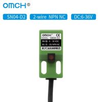 Omch Sn04n Sn04-N มีชื่อเสียง4มม. เซนเซอร์ Npn สวิตช์เหนี่ยวนำในระยะ3สายไม่มี6-30V