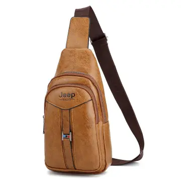 SHOULDER BAG FOR MEN-ALFA GO (JEEP) - Shopaholics