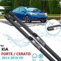 ไม้เช็ดรถสำหรับ KIA Forte YD 2013 2014 2015 2016 2017 2018 K3 Cerato กระจกหน้าใบมีดที่ปัดน้ำฝนอุปกรณ์เสริมรถยนต์