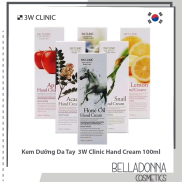 HCM Kem Dưỡng Ẩm Cho Da Tay 3W Clinic Hand Cream 100ml