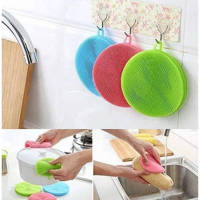 ซิลิโคนล้างจาน Sponge Scrubber ฟองน้ำล้างจาน ฟองน้ำซิลิโคน ทำความสะอาดอเนกประสงค์