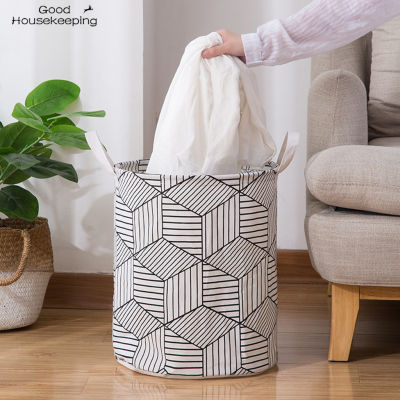 Household Fabric Dirty Laundry Basket Dirty Laundry Basket Folding Clothing Storage Basket Storage Bucket Laundry Basket