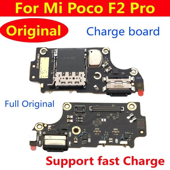 100 Original Charge Board Pcb Flex For Poco F2 Pro Usb Port Connector Dock Charging Rion Cable 0522