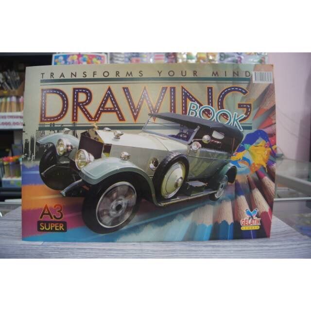 Buku Gambar A3 Drawing Book A3 Merek Gelatik Lazada Indonesia