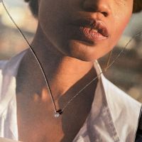 whisper.ring - สร้อย Luna Round Necklace (Silver)