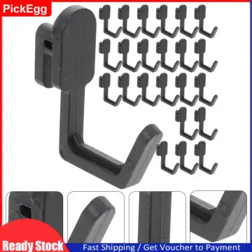 24Pcs Plastic Pegboard Hooks J Shape Pegboard Hook Peg Board Tool Organizer  