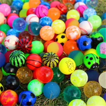 10 Pcs Bouncy Ball Planet Balls Anti-stress Funny Toys