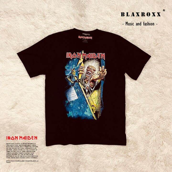 เสื้อวงลิขสิทธิ์แท้-iron-maiden-irm005