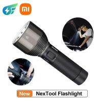 XiaomiYoupin NexTool ไฟฉาย 2000lm 380m 5 โหมด Waterproof LED light Type-C Seaching Torch