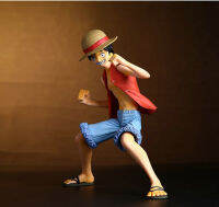 โปรโมชั่น!!! อะนิเมะใหม่ One P Iece Monkey D.luffy 2ใบหน้าและ2สีเสื้อผ้าพีวีซีรูปการกระทำรุ่น17เซนติเมตร B Rinquedos จัดส่งฟรี