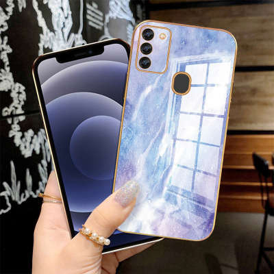 CLE Case Compatible For SAMSUNG GALAXY M21 GALAXY M31S GALAXY M32 GALAXY M33 5G GALAXY M51 Hole Protective Cover Anti-Drop Anti-Dirty Soft Case+Phone Cover