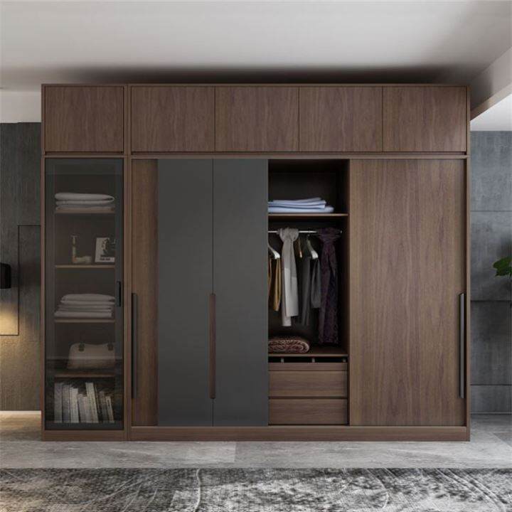 Wooden Cabine Antique Wardrobe With Sliding Door Bedroom Wall Wardrobes Cabinet Designs Lazada Ph 9809