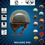 Converdo pug helmet-motorcycle driver safety helmet-colors Grey