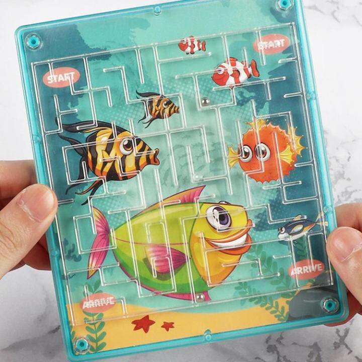 kids-puzzles-board-2-in-1-maze-toy-games-animal-jigsaw-puzzles-board-travel-games-toys-preschool-educational-learning-toys-beneficial