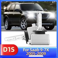 โคมไฟไฟหน้ารถยนต์ D1s อัตโนมัติ6000K ไฟซ่อนหลอดไฟซีนอนสำหรับ Saab 9 7x ปี2005 2006 2007 2008 2009ไฟหน้า12V Dc