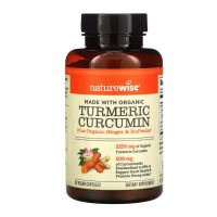 NatureWise Turmeric Curcumin 90 Vegan Capsules