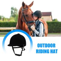 ✒ Breathable Equestrian Helmet Horse Racing Helmet Men and Women Horsemanship Supplies Riding Hat with Silver Embellishment 2Xl