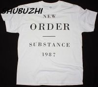 NEW ORDER SUBSTANCE 1987 Men t shirt cotton 100 tees and tops homme pattern tee shirt hip-hop fashion style o-neck short sleeve