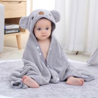 【Ready】? by bath towel h hooded cape -pure -absorbent and quick-dryg baby bath new ildren do shed can bathrobe