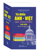 Sách - Từ Điển Anh-Việt 340000 Mục Từ Và Định Nghĩa  bìa cứng
