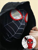 Halloween Spider-Man headgear genuine Miles adult cos hero expedition funny venom sand sculpture mask 【JYUE】