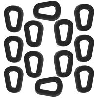 12 PCs Jerry Can Gaskets Black Universal Oil Tank Sealing Ring For Sealey Jerry Cans Seal Fuel Cans Rubber Seal Gasket For 20L