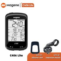 Magene เครื่องวัดความเร็ว C406แบบไร้สายอัจฉริยะ306ปั่นบนถนน MTB คอมพิวเตอร์เครื่องวัดระยะทางของจักรยานจักรยาน GPS กันน้ำ