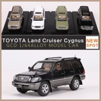 GCD 1:64 TOYOTA Land Cruiser Cygnus Die Casting โมเดลรถอัลลอยสินค้าใหม่ในสต็อก