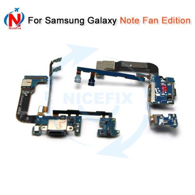 รุ่นพัดลม Samsung Galaxy Note ขั้วต่อ Usb แท่นชาร์จชาร์จพอร์ตสายเคเบิ้ลยืดหยุ่นสำหรับซัมซุงโน้ต Fe Lcd Note 7 N930 Usb