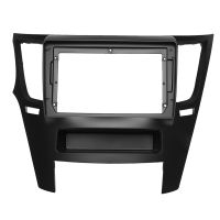 Double Din Radio Frame Dashboard Panel Stereo Player Panel for Subaru Outback Legacy 2009-2014