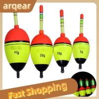 ARQEAR529453ตกปลาโฟม Eva ลูกบอลแท่งไฟ2ชิ้นล่องเรือกลางคืนตกปลา