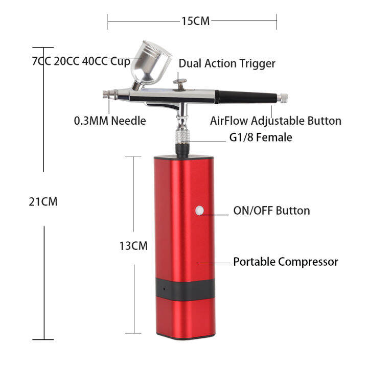 32psi-ไร้สาย-airbrush-compressor-tm80s-131-dual-action-สเปรย์แบบพกพาปากกาอเนกประสงค์-airbrush-spray-สเปรย์