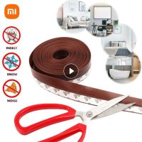 Xiaomi Door Bottom Seal Strip Weather Window Rubber Seal Weatherstrip Windproof Dust Self Adhesive Door Windshield Sealing Tape Decorative Door Stops