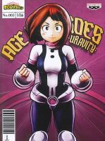 Uraraka ของแท้ JP - Age of Heroes Banpresto [โมเดล My Hero Academia]