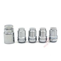 4PCS Spline M12X1.5 Type Car Steel Wheel Lock Locking Lug Nuts For Honda With Adapter Nails  Screws Fasteners