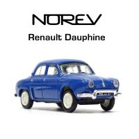 1/87 HO Scale โมเดลรถโลหะผสม Renault Dauphine ฉากรถไฟแบบจำลองของสะสมขนาดเล็กโต๊ะเล่นทรายภูมิทัศน์