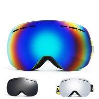 SzBlaZe Unisex Adult Double-layer Anti-fog Ski Goggles UV Protection Ski Glasses For Outdoor Snowboarding Snow Skate Skiing