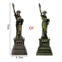 USA Landmarks Statue Of Liberty Metal Model Desk Decoration Gadget Craft Gift