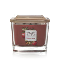 Well Living Medium Square Candle Amaretto Apple