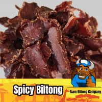 Beef Biltong Spicy Slices - Biltong, dehydrated beef South African Snacks 100g