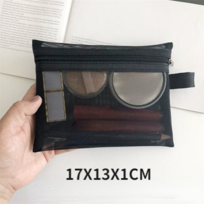 2022 Toiletry Beauty Case Female Portable Organizer Make Up Pouch Small Storage Travel Women Mesh