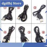 Dgdfhj Shop USB type A Male to DC 3.5 1.35 4.0 1.7 5.5 2.1 5.5 2.5mm male plug extension power cord supply Jack cable connector