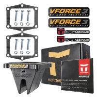 คาร์บอนไฟเบอร์ปากน้ำกกวาล์ว V-FORCE3 V305a สำหรับฮอนด้า TRX250 Cr250 Cr250r 1986-1989รถจักรยานยนต์